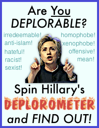 Are YOU Deplorable? Spin Now!