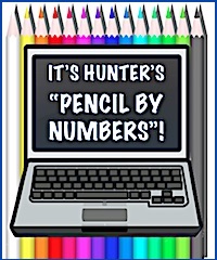 Hunter's Pencil-By-Numbers!