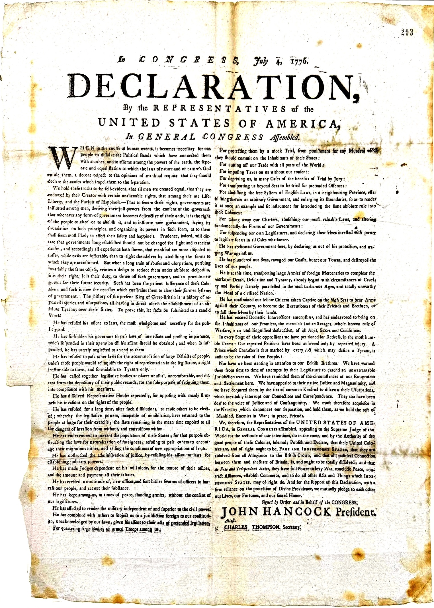 1776_US_Declaration_Copy (The US Declaration of Independence)